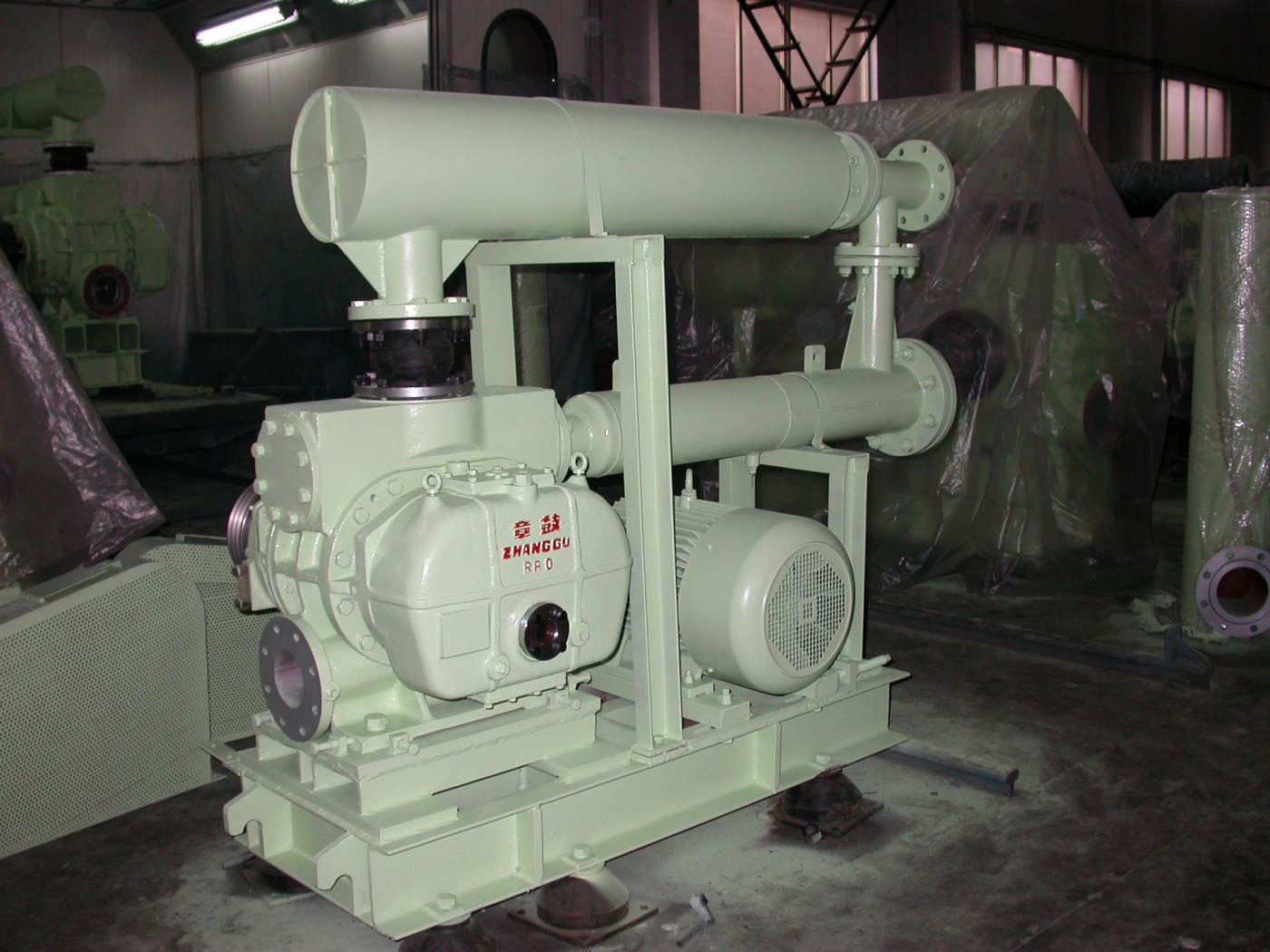 Воздуходувка Рутса и вакуумный насос Рутса ZSR/ZSH