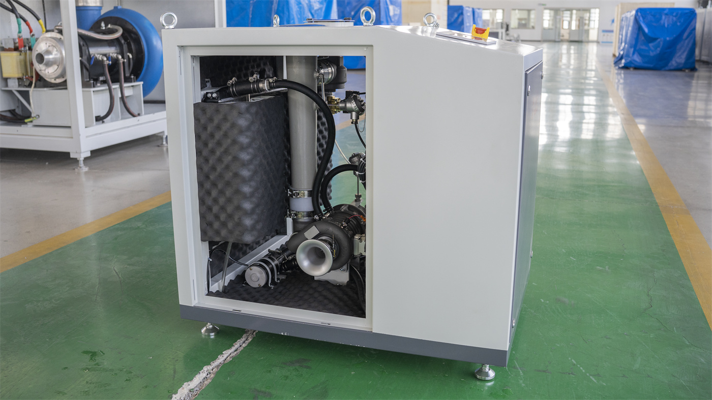 Турбонагнетатель с воздушным лепестковым подшипником