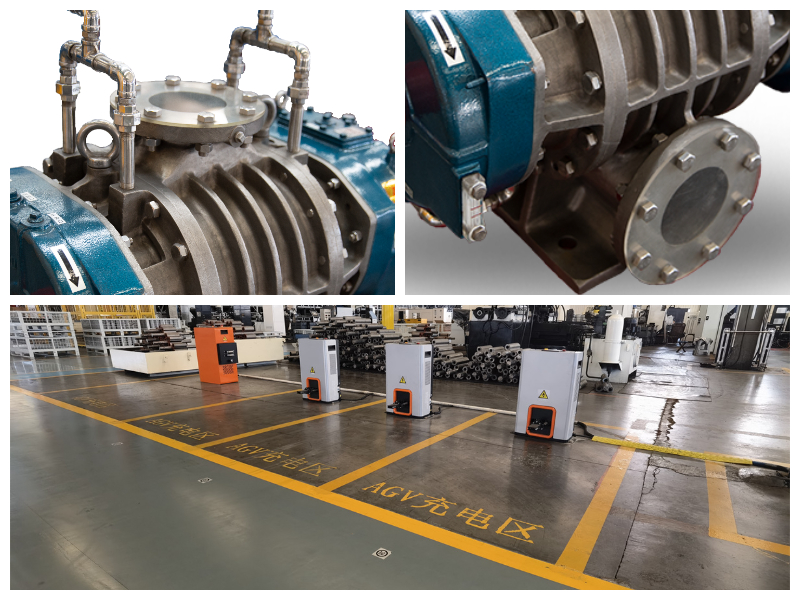 Паровой компрессор Рутса серии VR