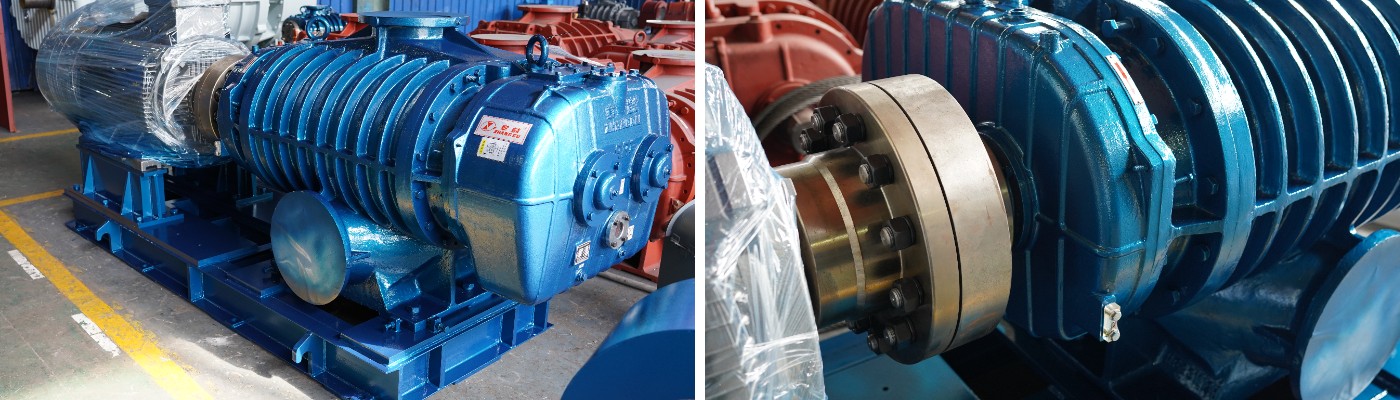 Двухступенчатый воздуходув Рутса TRR