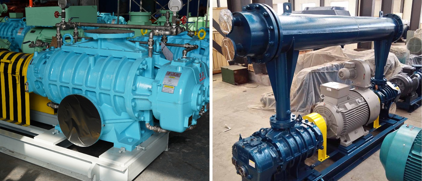 Двухступенчатый воздуходув Рутса TRR